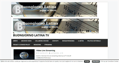 Desktop Screenshot of buongiornolatina.it